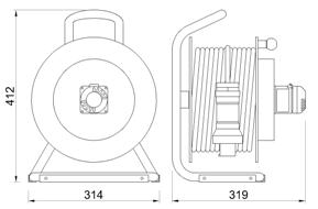 ATEX Cable Reel Diagram